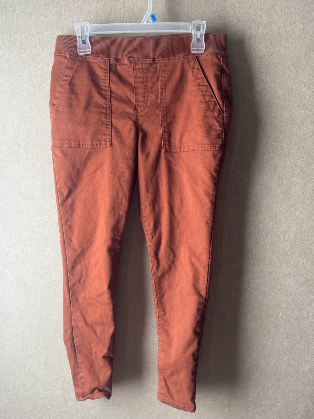 Target Women's Skinny Pants in Rust Orange